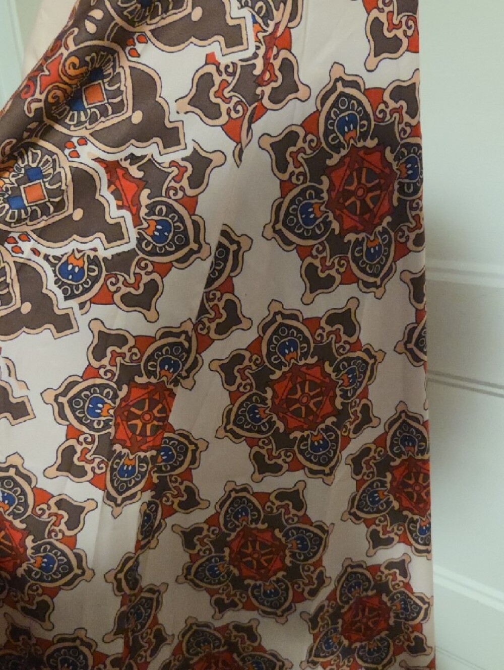 Bohemian Cream Maxi Dress - Picture 3 of 9